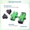 imageCable Matters 6Pack 10Gbps SC to SC APC Simplex OS2 Single Mode Fiber Optic Adapter OS2 APC Fiber Coupler Compatible with Verizon Fios and ATampampT FiberONT Replacement Cord