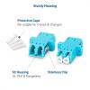 imageCable Matters 6Pack LC to LC UPC Duplex OM3OM4 Multimode Fiber Optic Adapter OM3OM4 LCLC Fiber Coupler