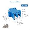 imageCable Matters 6Pack LC to LC UPC Duplex OS2 Single Mode Fiber Optic Adapter OS2 LCLC Fiber Coupler