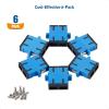 imageCable Matters 6Pack SC to SC UPC Duplex OS2 Single Mode Fiber Optic Adapter OS2 SCSC Fiber Coupler