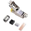 imageCable Matters 6Pack ToolFree Shielded Cat6a  Cat6 RJ45 Termination Plug Connector 10Gbps Cat 6 Plug