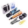 imageCable Matters 7in1 Network Tool Kit with RJ45 Ethernet Crimping Tool Punch Down Device Punch Down Stand Cable Tester RJ45 Connectors ampamp Boots and Wire Strippers  Carrying Case Included