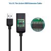 imageCable Matters Active USB Extension Cable 164 ft  5m Active USB Extender Cable for Webcam Oculus Sensor HTC Vive Link Box Xbox Kinect PlayStation Camera and More164 ft