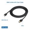 imageCable Matters Micro USB 30 Cable  6ft External Hard Drive Cable USBA to USB Micro B Cord Compatible with Seagate LaCie Toshiba Samsung Western DigitalWD External Hard Drive Black15 Feet
