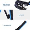 imageCable Matters Modular RJ45 Crimp Tool Ethernet Crimper with Builtin Wire Cutter and Stripper  10Pack Cat6 RJ45 Connectors Included