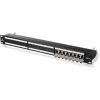 imageCable Matters Rackmount or Wall Mount 24Port Shielded RJ45 Patch Panel with Jack Shutter