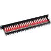 imageCable Matters Rackmount or Wall Mount 24Port Shielded RJ45 Patch Panel with Jack Shutter