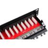 imageCable Matters Rackmount or Wall Mount 24Port Shielded RJ45 Patch Panel with Jack Shutter