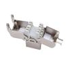 imageCable Matters UL Listed 10Gbps 6Pack RJ45 Shielded Cat6A  Cat6 Keystone Jack with Integrated Shutter6Pack