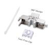 imageCable Matters UL Listed 10Gbps 6Pack RJ45 Shielded Cat6A  Cat6 Keystone Jack with Integrated Shutter6Pack