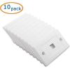 imageCable Matters UL Listed 10Pack 2 Port Keystone Wall Plate Cat6 Cat5e Ethernet Wall Plate in White1Port