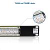 imageCable Matters UL Listed 16 Port Patch Panel Wall Mount or Rackmount IU Cat6 RJ45 Patch Panel for 10 Gb Ethernet Works with 19quot RacksCabinetsWallMount Brackets
