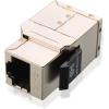 imageCable Matters UL Listed 5Pack 10Gbps Shielded Cat 6A Keystone Coupler Shielded RJ45 Ethernet Female to Female Keystone Jack for Patch Panel Wall Plate