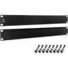 imageCable Matters 2Pack 1U Blank Panels 1U Rack Mount Panel Spacer for 19Inch Server Rack Cabinet Black