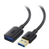 imageCable Matters 2Pack 5Gbps USB Extension Cable  6ft USB 30 Extension Cable Male to Female USB30 Extender Compatible with Webcam VR Headset Printer Hard Drive BlackBlack