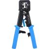 imageCable Matters Modular RJ45 Crimp Tool for PassThrough Connectors PassThrough Ethernet Crimper with Builtin Wire Cutter and Stripper  10Pack Cat6 RJ45 Connectors Included