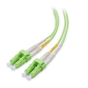 imageCable Matters 100Gb OFNP Plenum Rated Multimode Duplex 50125 OM5 Fiber Cable LC to LC Fiber Optic Cable  98ft  3m2m