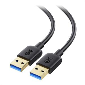 imageCable Matters 2Pack 5Gbps USB 30 Cable  6ft Male to Male USBA to USBA Cable USB Cord BlackBlack