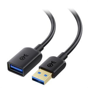 imageCable Matters 2Pack 5Gbps USB Extension Cable  6ft USB 30 Extension Cable Male to Female USB30 Extender Compatible with Webcam VR Headset Printer Hard Drive BlackBlack