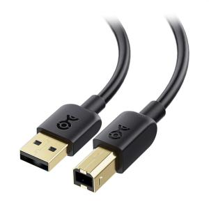 imageCable Matters 3Pack USB Printer Cable  6ft USB A to B Cable Compatible with Printer External Hard Drive Audio Interface Scanner MIDI Controller MIDI Keyboard Black15 Feet