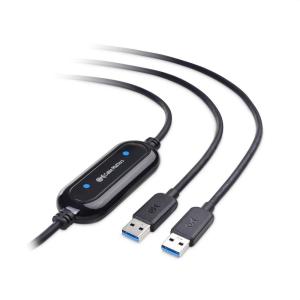 imageCable Matters USB 30 Data Transfer Cable PC to PC for Windows USB Transfer Cable in 66 ft  Easy Computer Sync Software Key Included Works with Windows 111087VistaXP Compatible with PCMover