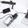 imageCable Matters 10Gbps USB31 Gen 2 Multiport USB Hub with USB to SATA USBC and UHSII Memory Card Reader