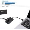 imageCable Matters 10Gbps USB31 Gen 2 Multiport USB Hub with USB to SATA USBC and UHSII Memory Card Reader