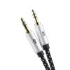 imageCable Matters 2Pack 35mm Audio Cable  6ft 35mm AuxiliaryAux Cord Male to Male 35 mm Audio Cable Headphone Cord  6 Feet  18 Meters3 ft