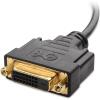 imageCable Matters 2Pack BiDirectional HDMI to DVI Male to Female DVI to HDMI Female to Male Cable Adapter  5 Inches