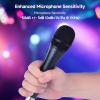 imageCable Matters 2Pack Cardioid Dynamic Vocal Microphones with 15 ft Cable 635mm Wired Microphone for SingingSinging Machine Karaoke Microphone