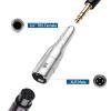 imageCable Matters 2Pack XLR to 14 Adapter 14 to XLR Adapter