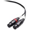 imageCable Matters 35mm 18 Inch TRS to 2 XLR Cable 6 ft Male to Female Aux to Dual XLR Breakout Cable6 ft