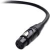 imageCable Matters 35mm to XLR Cable  6ft Male to Female 18 to XLR Cable XLRFemale to 35mm Cord for DSLR DV Camcorder Digital Voice Recorder or More Black10 ft