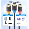 imageCable Matters 3Pack High Speed HDMI Cable 6 ft with 4K 60Hz 2K 144Hz FreeSync GSYNC and HDR Support for Gaming Monitor PC Apple TV and More10 Feet