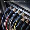 imageCable Matters 4Channel XLR Male to Female Snake CableXLR Snake Cable  10ft Professional Audio Connectivity with Shielding and ColorCoded Channels6 Feet
