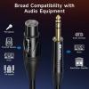 imageCable Matters 635mm 14 Inch TRS to XLR Cable  6ft Male to Female XLR to 14 Cable10 ft