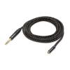 imageCable Matters 635mm to 35mm Headphone Adapter Cable 1 ft 14 Male to 18 Female 35mm to 14 Adapter AMP to Headphone Converter Cable in Black10 ft