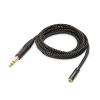 imageCable Matters 635mm to 35mm Headphone Adapter Cable 1 ft 14 Male to 18 Female 35mm to 14 Adapter AMP to Headphone Converter Cable in Black6 ft