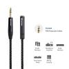 imageCable Matters Braided 14 Inch Extension Cable 6 ft 14 TRS to 14 Inch Male to Female Cable12 ft