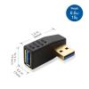 imageCable Matters ComboPack 90 Degree Left and Right Angle USB Adapter Gender Changer