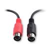imageCable Matters Dual 5 Pin DIN MIDI Cable Combined 5 Pin MIDI Cable  98 Feet
