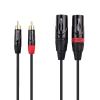 imageCable Matters Dual RCA to XLR Unbalanced Interconnect Cable  10ft XLR to RCA Cable Male to Male10 ft