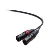 imageCable Matters Dual RCA to XLR Unbalanced Interconnect Cable  10ft XLR to RCA Cable Male to Male10 ft