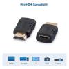 imageCable Matters HDMI to Mini HDMI Adapter Male to Female Black