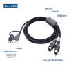 imageCable Matters MIDI to USB Cable  66ft  2m Plug ampamp Play USBCUSB MIDI Cable for Keyboard Synthesizer Drum Machine Control Surface and More Does NOT Support SysEx