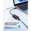 imageCable Matters Plug ampamp Play USB to Ethernet Adapter with PXE MAC Address Clone Support USB30 to Gigabit Network Ethernet to USB Adapter for Laptop Supporting 101001000Mbps1Pack