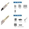 imageCable Matters Premium Braided 35mm to 14 Inch Audio Cable 6 ft 14 to 35mm Cable10 Feet