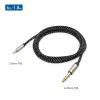 imageCable Matters Premium Braided 35mm to 14 Inch Audio Cable 6 ft 14 to 35mm Cable6 Feet