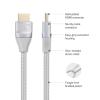 imageCable Matters Premium Braided 48Gbps Ultra HD 8K HDMI Cable 66 ft  2m with 8K60Hz 4K240Hz and HDR Support for PS5 Xbox Series XS RTX3080  3090 RX 68006900 Apple TV and More in BlackGray