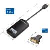 imageCable Matters SuperSpeed USB 30 to HDMI Adapter USB to HDMI Adapter for Windows up to 1440p in BlackBlack